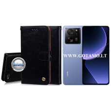 Odyssey dėklas Xiaomi 13T, Xiaomi 13T Pro telefonams juodos spalvos