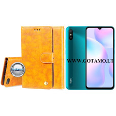 Odyssey dėklas Xiaomi Redmi 9A telefonui garstyčių spalvos