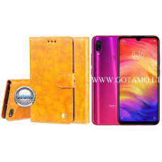 Xiaomi Redmi Note 7, Xiaomi Redmi Note 7 Pro dėklai ir apsauginiai stiklai - Odyssey dėklas Xiaomi Redmi Note 7, Xiaomi Redmi Note 7 Pro telefonams garstyčių spalvos