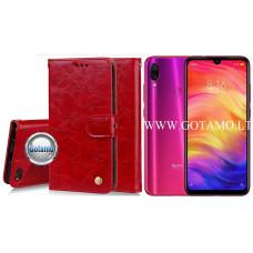 Xiaomi Redmi Note 7, Xiaomi Redmi Note 7 Pro dėklai ir apsauginiai stiklai - Odyssey dėklas Xiaomi Redmi Note 7, Xiaomi Redmi Note 7 Pro telefonams raudonos spalvos