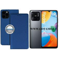 Re-Grid magnetinis dėklas Xiaomi Redmi 10C, Xiaomi Poco C40 telefonams mėlynos spalvos Palanga | Šiauliai | Plungė