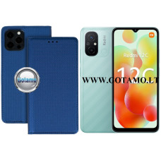 Re-Grid magnetinis dėklas Xiaomi Redmi 12C telefonui mėlynos spalvos Klaipėda | Šiauliai | Plungė