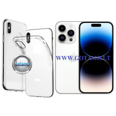 Skin silikoninis dėklas 1MM storio Apple iPhone 14 Pro telefonui Vilnius | Kaunas | Klaipėda