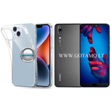 Skin silikoninis dėklas 1MM storio Huawei P20 telefonui Telšiai | Plungė | Palanga