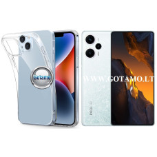Skin silikoninis dėklas 1MM storio Xiaomi Poco F5 telefonui Kaunas | Telšiai | Vilnius