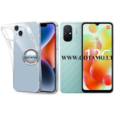 Skin silikoninis dėklas 1MM storio Xiaomi Redmi 12C telefonui Klaipėda | Palanga | Vilnius
