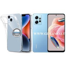 Skin silikoninis dėklas 1MM storio Xiaomi Redmi Note 12 4G telefonui Telšiai | Plungė | Telšiai