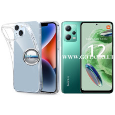 Skin silikoninis dėklas 1MM storio Xiaomi Redmi Note 12, Xiaomi Poco X5 telefonams Klaipėda | Šiauliai | Kaunas