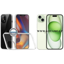 Skin silikoninis dėklas 2MM storio Apple iPhone 15 Plus telefonui