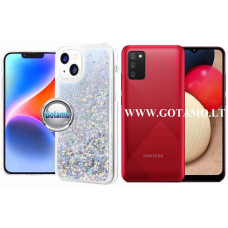 Waterfall3 dėklas nugarėlė Samsung Galaxy A02s, Samsung Galaxy A03s telefonams sidabro spalvos Palanga | Palanga | Kaunas