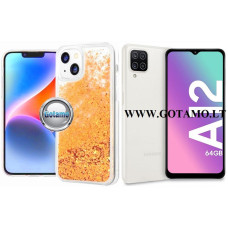Waterfall3 dėklas nugarėlė Samsung Galaxy A12, Samsung Galaxy M12 telefonams aukso spalvos Šiauliai | Palanga | Telšiai
