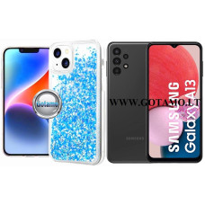 Waterfall3 dėklas nugarėlė Samsung Galaxy A13 telefonui žydros spalvos Šiauliai | Palanga | Plungė