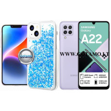 Waterfall3 dėklas nugarėlė Samsung Galaxy A22 telefonui žydros spalvos Palanga | Šiauliai | Vilnius