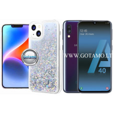 Waterfall3 dėklas nugarėlė Samsung Galaxy A40 telefonui sidabro spalvos Klaipėda | Šiauliai | Klaipėda