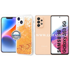 Waterfall3 dėklas nugarėlė Samsung Galaxy A53 5G telefonui aukso spalvos Šiauliai | Telšiai | Kaunas