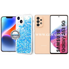 Waterfall3 dėklas nugarėlė Samsung Galaxy A53 5G telefonui žydros spalvos Vilnius | Klaipėda | Vilnius