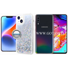 Waterfall3 dėklas nugarėlė Samsung Galaxy A70 telefonui sidabro spalvos Vilnius | Telšiai | Šiauliai