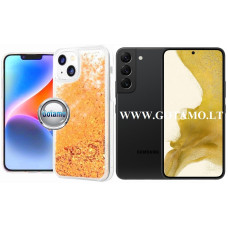 Waterfall3 dėklas nugarėlė Samsung Galaxy S22 5G telefonui aukso spalvos Klaipėda | Plungė | Palanga
