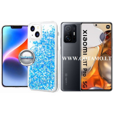Waterfall3 dėklas nugarėlė Xiaomi 11T, Xiaomi 11T Pro telefonams žydros spalvos Palanga | Klaipėda | Plungė