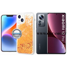 Waterfall3 dėklas nugarėlė Xiaomi 12 Pro, Xiaomi 12S Pro telefonams aukso spalvos Klaipėda | Vilnius | Kaunas