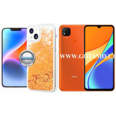 Waterfall3 dėklas nugarėlė Xiaomi Redmi 9C, Xiaomi Redmi 10A telefonams aukso spalvos Šiauliai | Šiauliai | Klaipėda