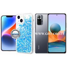 Waterfall3 dėklas nugarėlė Xiaomi Redmi Note 10 Pro, Xiaomi Redmi Note 10 Pro Max telefonams žydros spalvos Telšiai | Palanga | Vilnius