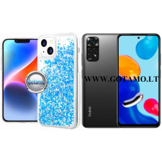 Waterfall3 dėklas nugarėlė Xiaomi Redmi Note 11, Xiaomi Redmi Note 11S telefonams žydros spalvos Kaunas | Kaunas | Kaunas