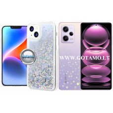 Waterfall3 dėklas nugarėlė Xiaomi Redmi Note 12 Pro, Xiaomi Poco X5 Pro telefonams sidabro spalvos Palanga | Klaipėda | Palanga