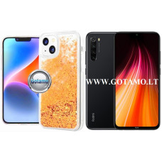 Waterfall3 dėklas nugarėlė Xiaomi Redmi Note 8T telefonui aukso spalvos Telšiai | Plungė | Klaipėda