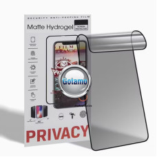 Apsauginis matinis lankstus privatumo stiklas Xiaomi Redmi Note 12 Pro+ (Plus) telefonui Apsauginis matinis lankstus privatumo stiklas Xiaomi Redmi Note 12 Pro+ (Plus) telefonui