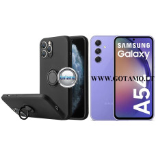 Samsung Galaxy A54 dėklai ir apsauginiai stiklai - B-Hold dėklas nugarėlė Samsung Galaxy A54 mobiliajam telefonui juodos spalvos