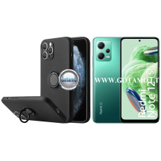 Xiaomi Redmi Note 12, Xiaomi Poco X5 dėklai ir apsauginiai stiklai - B-Hold dėklas nugarėlė Xiaomi Redmi Note 12, Xiaomi Poco X5 mobiliesiems telefonams juodos spalvos