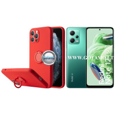 Xiaomi Redmi Note 12, Xiaomi Poco X5 dėklai ir apsauginiai stiklai - B-Hold dėklas nugarėlė Xiaomi Redmi Note 12, Xiaomi Poco X5 mobiliesiems telefonams raudonos spalvos