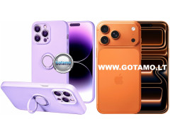 B-Hold Plus dėklas nugarėlė Apple iPhone 17 Pro Max telefonui levandų violetinės spalvos B-Hold Plus dėklas nugarėlė Apple iPhone 17 Pro Max telefonui levandų violetinės spalvos