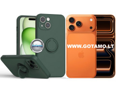 B-Hold Plus dėklas nugarėlė Apple iPhone 17 Pro Max telefonui tamsiai žalios spalvos B-Hold Plus dėklas nugarėlė Apple iPhone 17 Pro Max telefonui tamsiai žalios spalvos