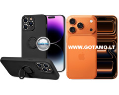 B-Hold Plus dėklas nugarėlė Apple iPhone 17 Pro telefonui juodos spalvos B-Hold Plus dėklas nugarėlė Apple iPhone 17 Pro telefonui juodos spalvos