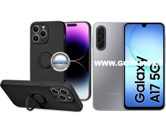 B-Hold Plus dėklas nugarėlė Samsung Galaxy A17 telefonui juodos spalvos