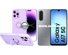 B-Hold Plus dėklas nugarėlė Samsung Galaxy A17 telefonui levandų violetinės spalvos