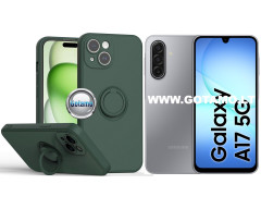 B-Hold Plus dėklas nugarėlė Samsung Galaxy A17 telefonui tamsiai žalios spalvos