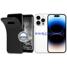 Apple iPhone 14 Pro dėklai ir apsauginiai stiklai - B-matte dėklas nugarėlė Apple iPhone 14 Pro mobiliajam telefonui juodos spalvos