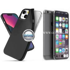 Apple iPhone 7 8 SE (2020) dėklai ir apsauginiai stiklai - B-matte dėklas nugarėlė Apple iPhone 7, Apple iPhone 8, Apple iPhone SE (2020) mobiliesiems telefonams juodos spalvos