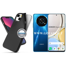Honor Magic 4 Lite dėklai ir apsauginiai stiklai - B-matte dėklas nugarėlė Honor Magic 4 Lite mobiliajam telefonui juodos spalvos