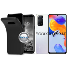 Xiaomi Redmi Note 11 Pro, Pro 5G, 12 Pro 4G dėklai ir apsauginiai stiklai - B-matte dėklas nugarėlė Xiaomi Redmi Note 11 Pro, Xiaomi Redmi Note 11 Pro 5G, Xiaomi Redmi Note 12 Pro 4G mobiliesiems telefonams juodos spalvos