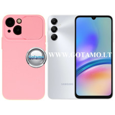 Samsung Galaxy A05s dėklai ir apsauginiai stiklai - B-Private dėklas nugarėlė Samsung Galaxy A05s mobiliajam telefonui rožinės spalvos