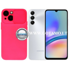 Samsung Galaxy A05s dėklai ir apsauginiai stiklai - B-Private dėklas nugarėlė Samsung Galaxy A05s mobiliajam telefonui ryškiai rožinės spalvos