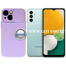 Samsung Galaxy A13 5G, Samsung Galaxy A04s dėklai ir apsauginiai stiklai - B-Private dėklas nugarėlė Samsung Galaxy A13 5G, Samsung Galaxy A04s mobiliesiems telefonams šviesiai violetinės (levandų) spalvos