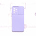 Samsung Galaxy A52, A52 5G, A52s 5G dėklai ir apsauginiai stiklai - B-Private dėklas nugarėlė Samsung Galaxy A52, Samsung Galaxy A52 5G, Samsung Galaxy A52s 5G mobiliesiems telefonams šviesiai violetinės (levandų) spalvos