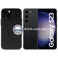 Samsung Galaxy S23 dėklai ir apsauginiai stiklai - B-Private dėklas nugarėlė Samsung Galaxy S23 mobiliajam telefonui juodos spalvos