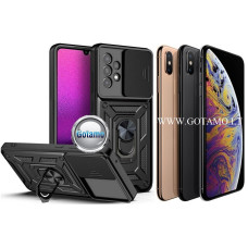 B-Ultra dėklas nugarėlė šarvai Apple iPhone X, Apple iPhone Xs mobiliesiems telefonams juodos spalvos