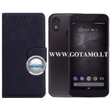 Diary Mate2 dėklas knyga CAT S52 telefonui juodos spalvos Diary Mate2 dėklas knyga CAT S52 telefonui juodos spalvos